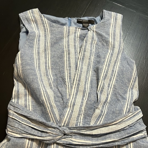 Maggy London linen blend dress - Picture 2 of 9